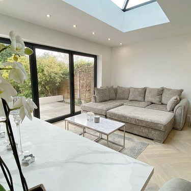 Chiswick Corner Sofa and Footstool Bundle CK Sofas Inc