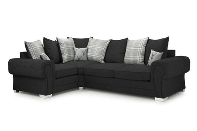Verona Scatterback Right Facing Corner Sofa with bed Generic