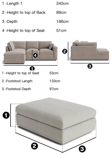 Edgware Sofa Range CK Sofas Inc