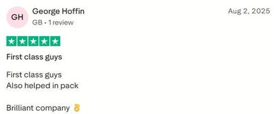 Customer review screenshot