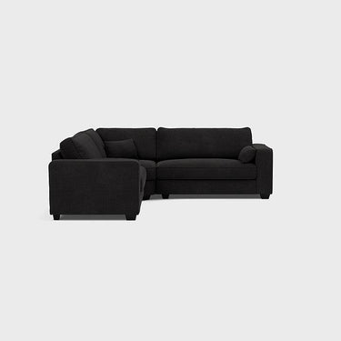 Bloomsbury Double Corner Sofa - Black Top CK Sofas Inc