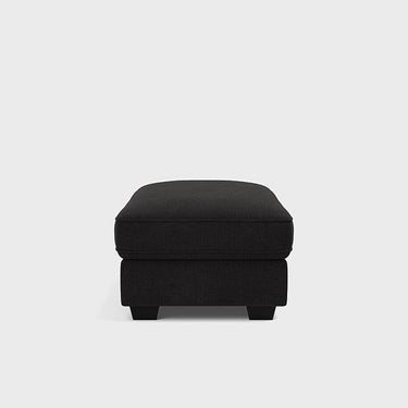 Bloomsbury Footstool - Black Top CK Sofas Inc