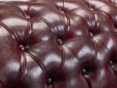 Chesterfield Leather Sofa Set - Oxblood CK Sofas Inc