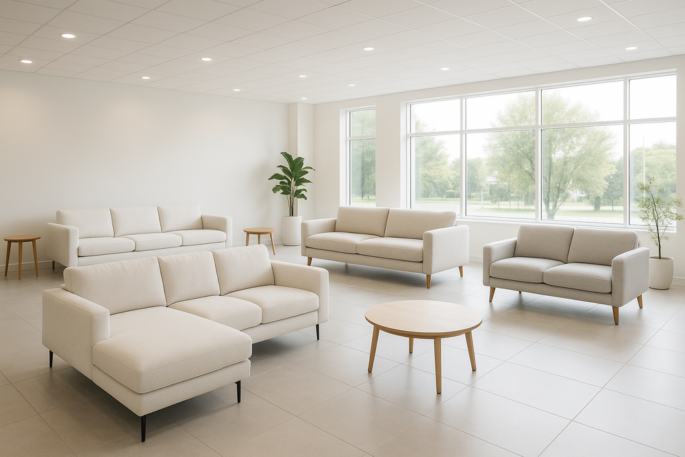 light and bright, photo follows the theme of the website and represents more products in the same range