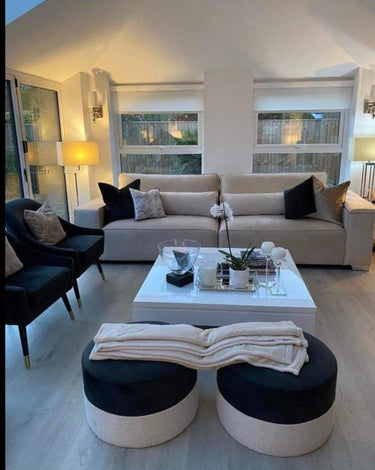 Sloane 4 Seater & Footstool Bundle CK Sofas Inc