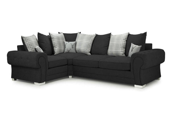Verona Scatterback Right Facing Corner Sofa with bed Generic